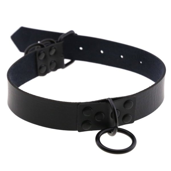 (image for) Black Nail O Neck Necklace Clavicle Chain