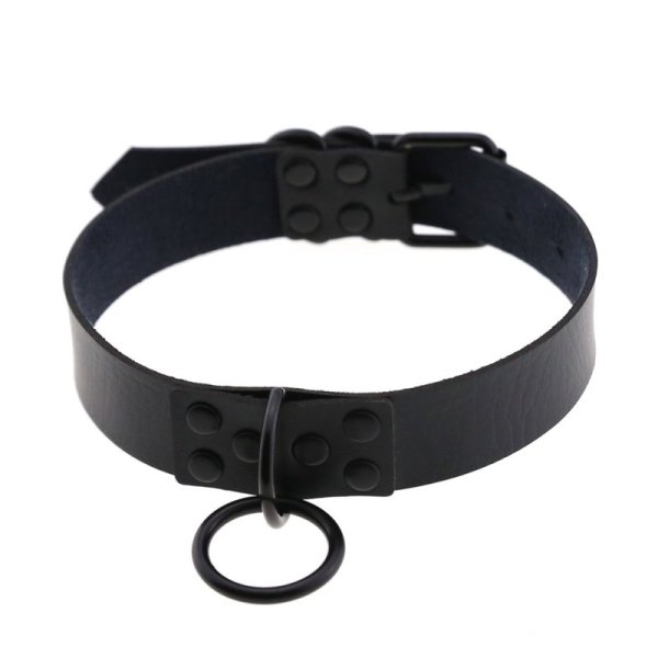 (image for) Black Nail O Neck Necklace Clavicle Chain