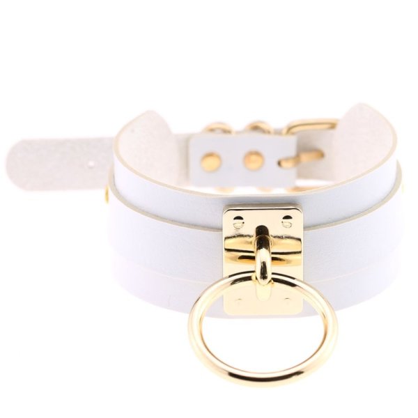 (image for) Golden O Ring Neck Necklace