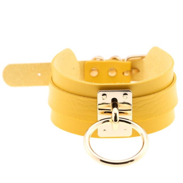 (image for) Golden O Ring Neck Necklace