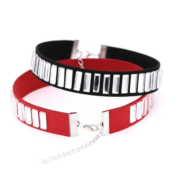 (image for) Full Big Diamond Neck Collar