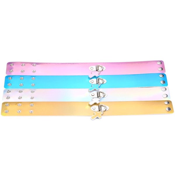(image for) Laser Cross Pendant Wide Version Collar