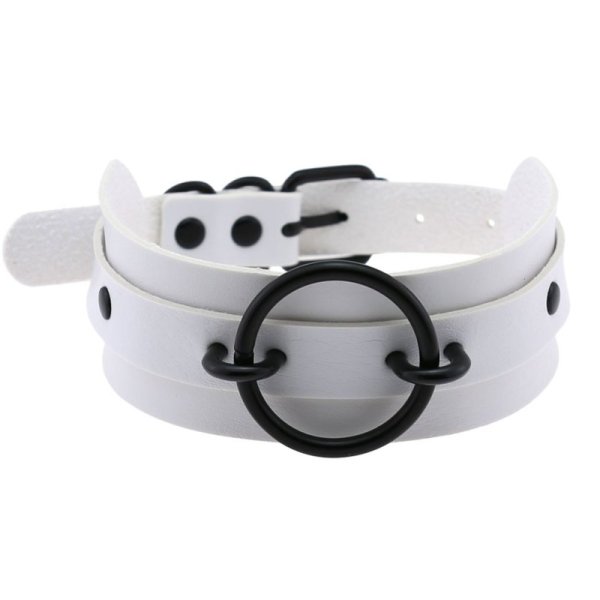 (image for) Black O-Ring Punk Collar