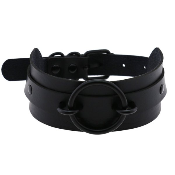 (image for) Black O-Ring Punk Collar