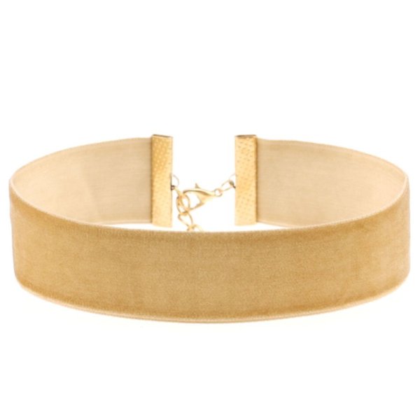 (image for) Flocked Webbing Choker