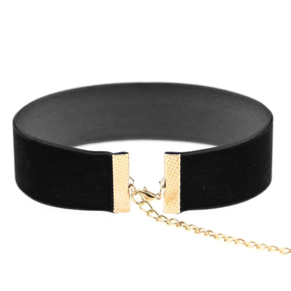 (image for) Flocked Webbing Choker