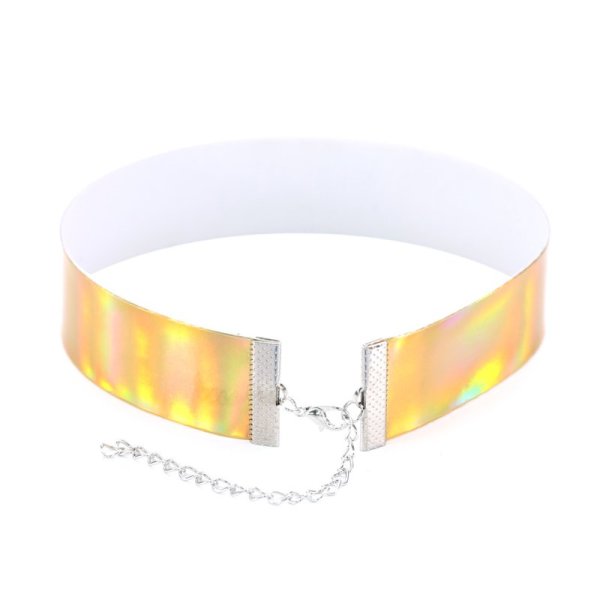 (image for) Flocked Webbing Choker - Laser