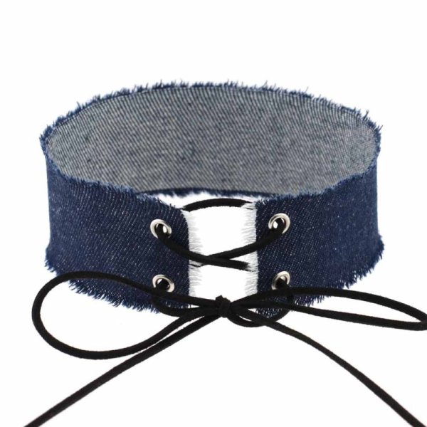 (image for) Binding Collar WIth Denim