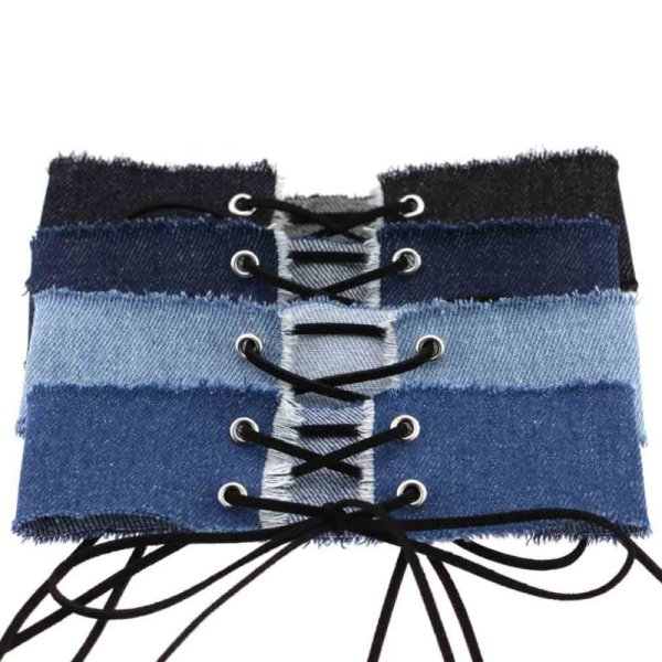 (image for) Binding Collar WIth Denim