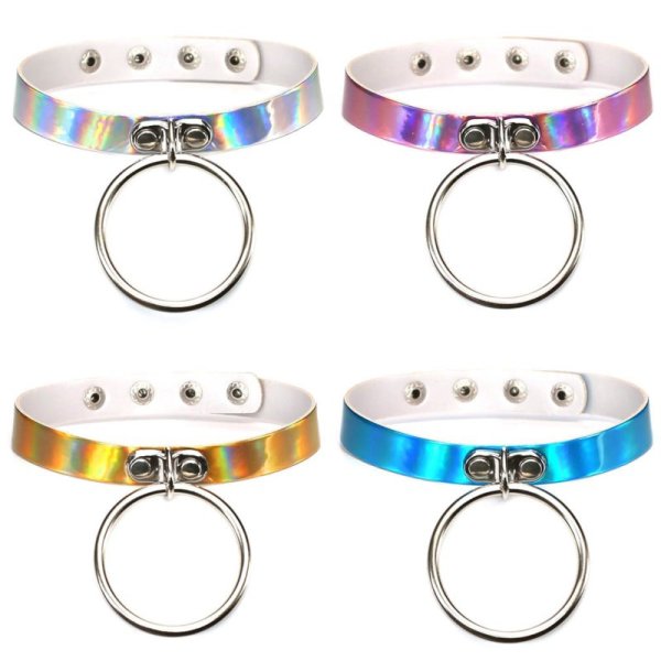 (image for) Big O Ring Pendant Collar - Laser
