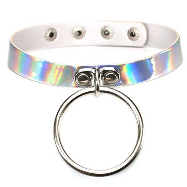 (image for) Big O Ring Pendant Collar - Laser