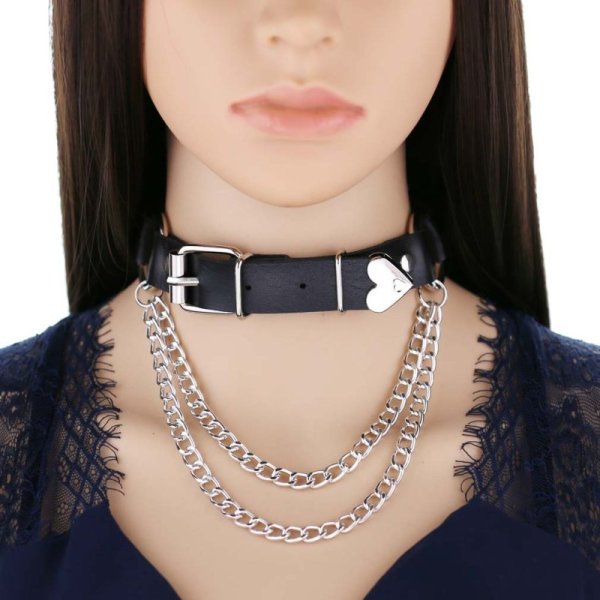 (image for) Love Chain Collarbone Necklace
