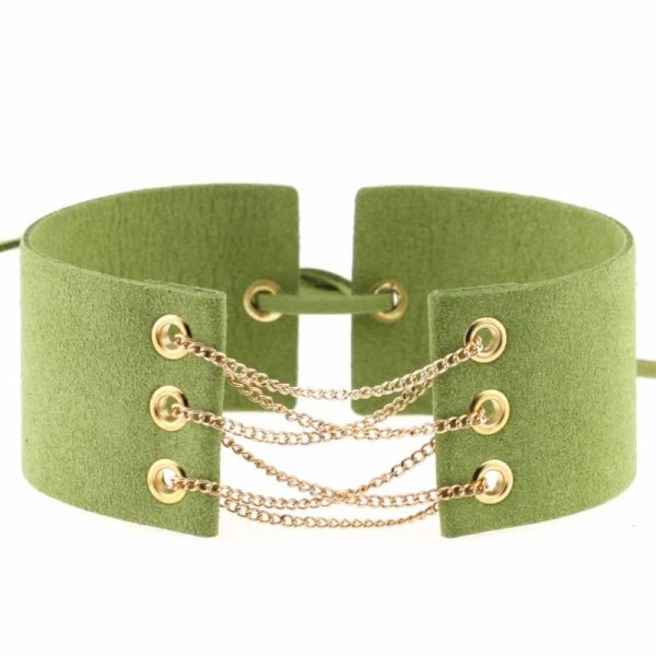 (image for) Coral Fleece Binding Collar - Golden