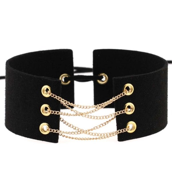(image for) Coral Fleece Binding Collar - Golden