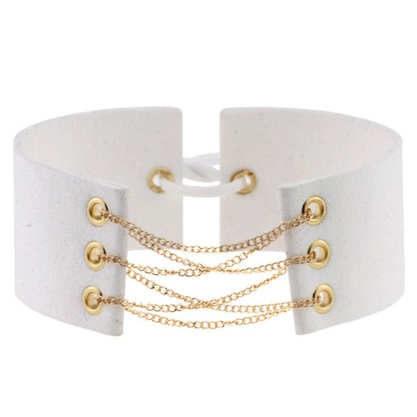 (image for) Coral Fleece Binding Collar - Golden