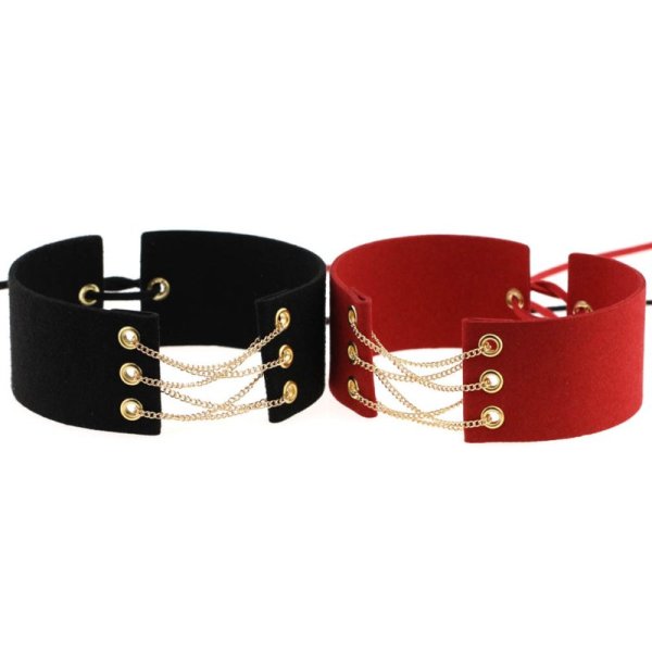 (image for) Coral Fleece Binding Collar - Golden