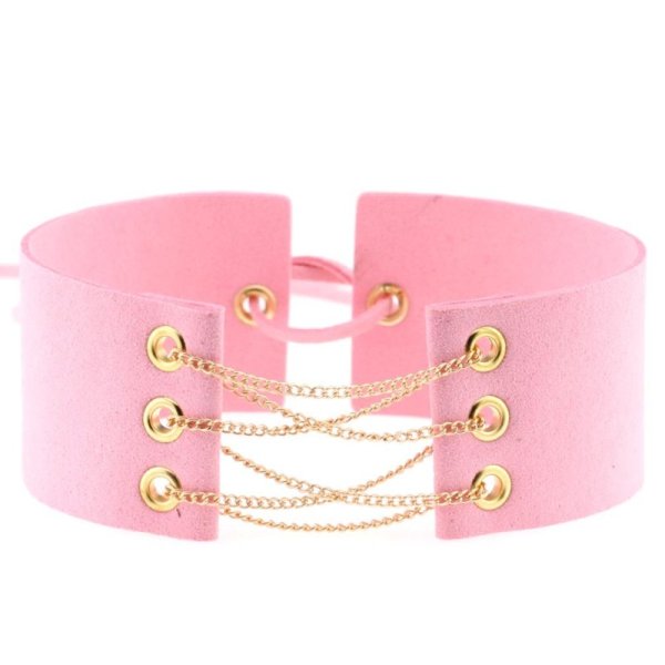 (image for) Coral Fleece Binding Collar - Golden