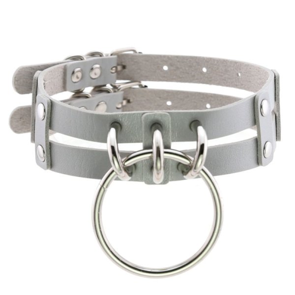 (image for) Punk Gothic Two Line Choker Neck Ring