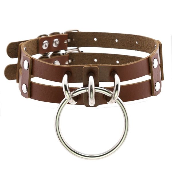 (image for) Punk Gothic Two Line Choker Neck Ring
