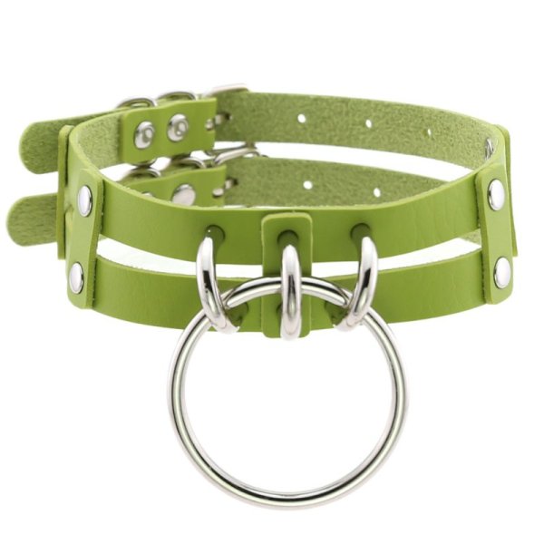 (image for) Punk Gothic Two Line Choker Neck Ring