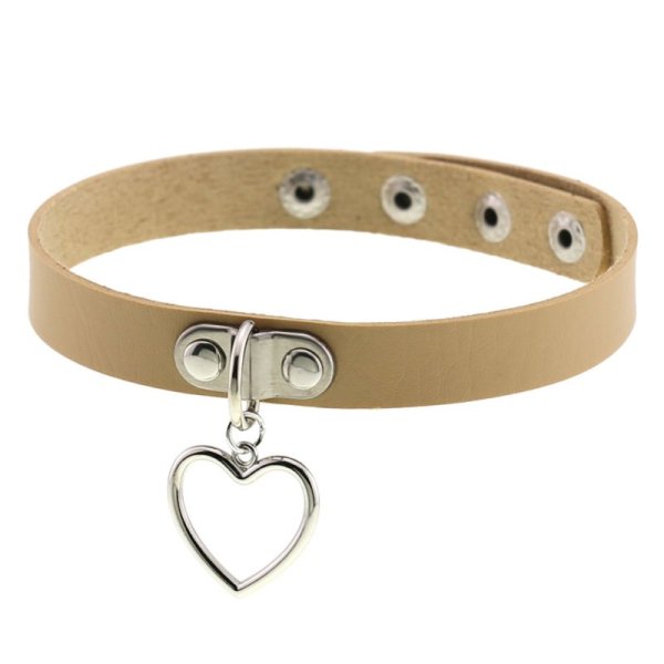 (image for) Cutout Heart Pendant Choker