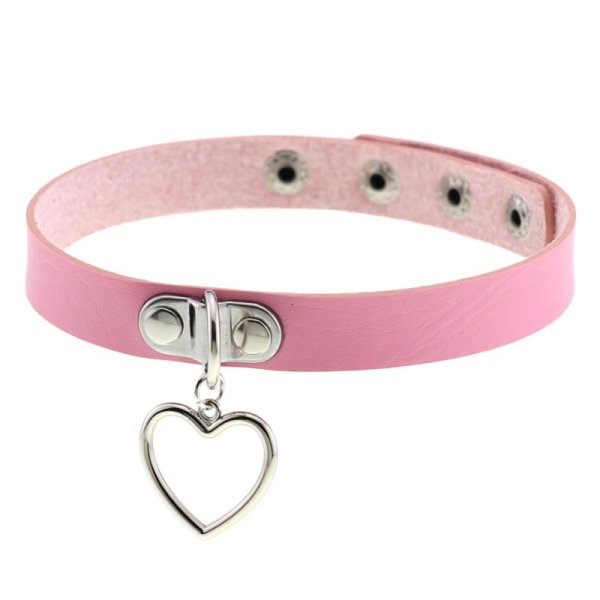 (image for) Cutout Heart Pendant Choker