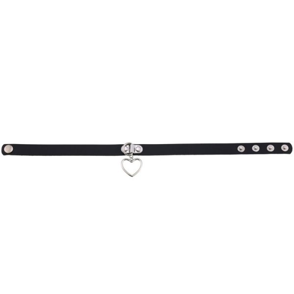 (image for) Cutout Heart Pendant Choker