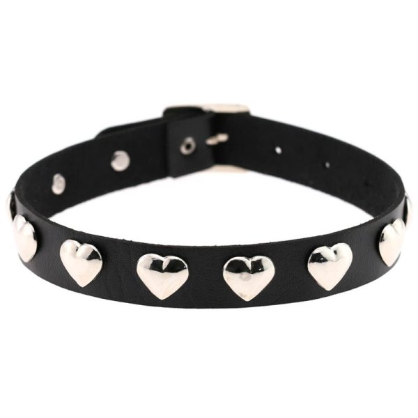 (image for) Love Heart Rivets Collar