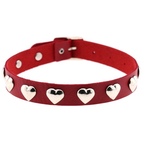 (image for) Love Heart Rivets Collar