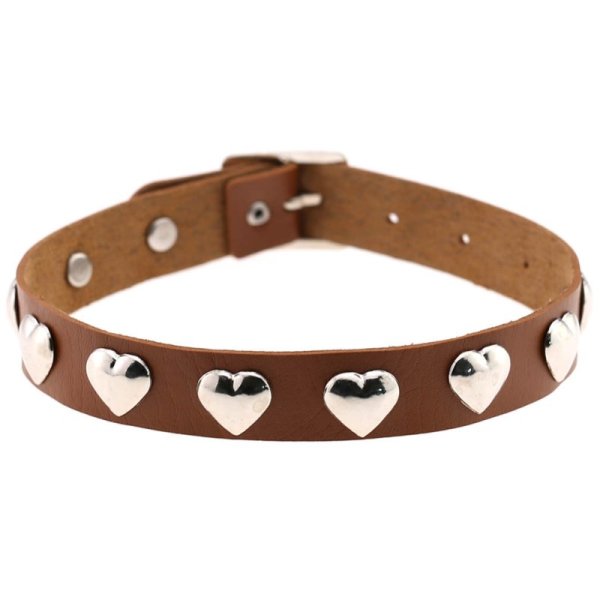 (image for) Love Heart Rivets Collar