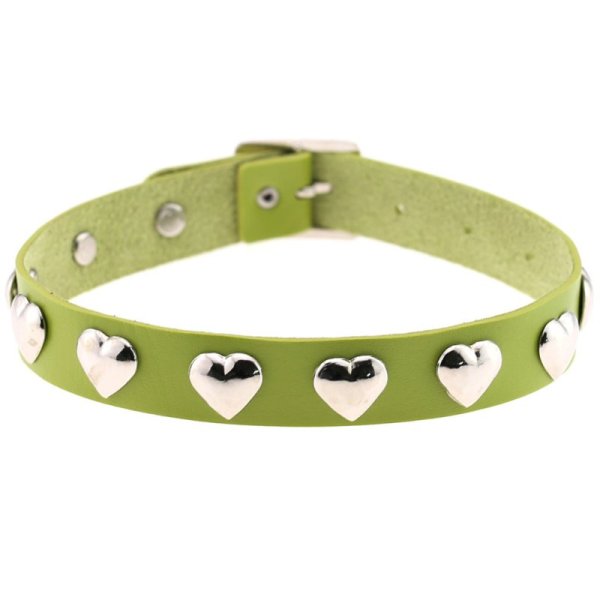 (image for) Love Heart Rivets Collar