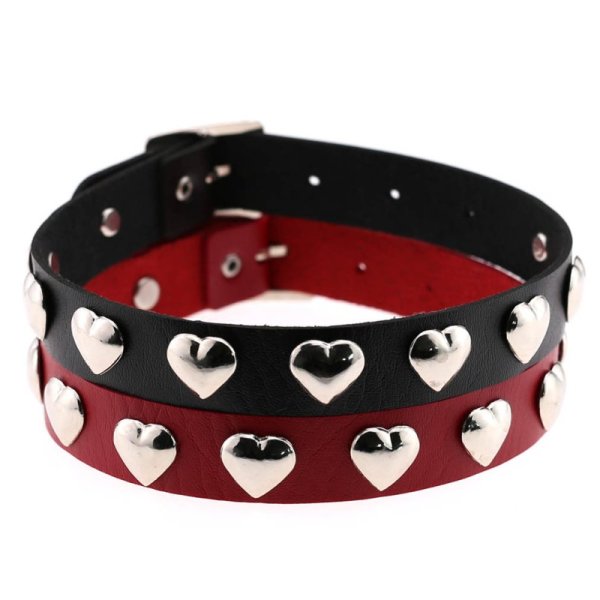 (image for) Love Heart Rivets Collar