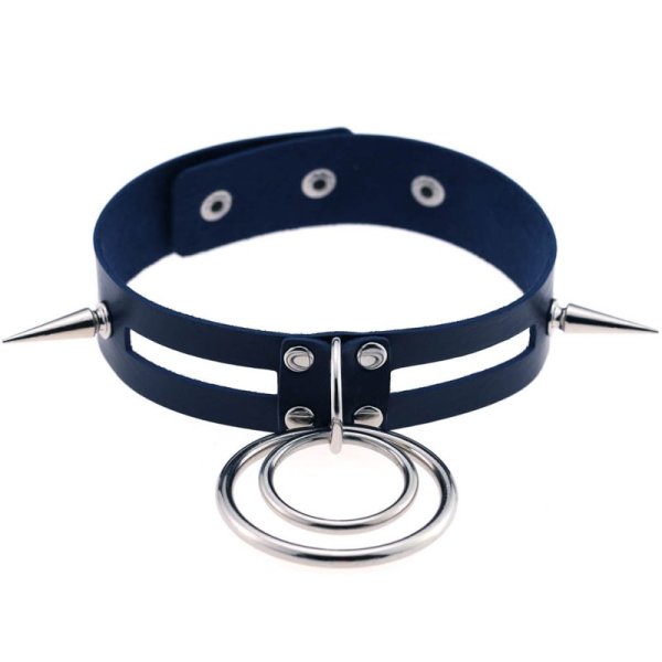 (image for) Rivet spiked Collar