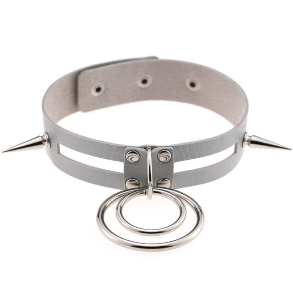 (image for) Rivet spiked Collar