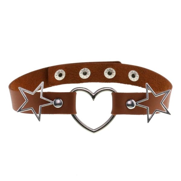 (image for) Heart Collar with Pentagram