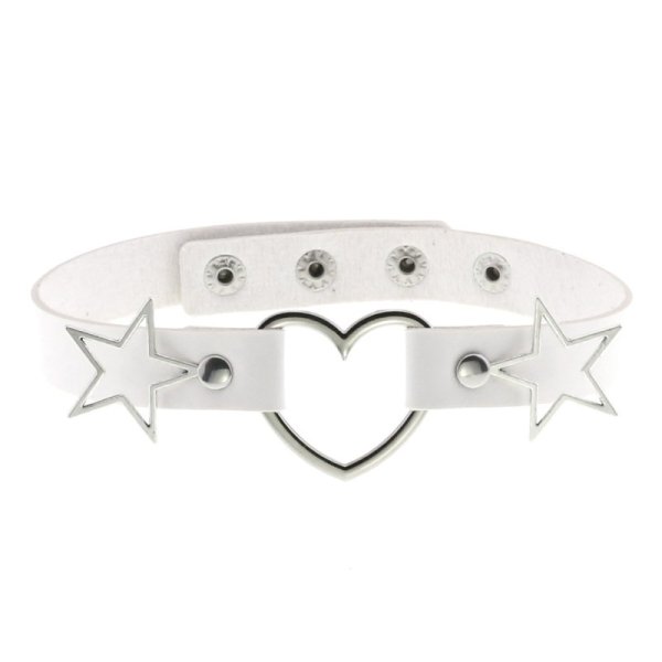 (image for) Heart Collar with Pentagram