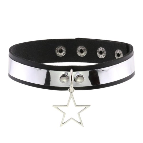 (image for) Choker Collar With Pentagram