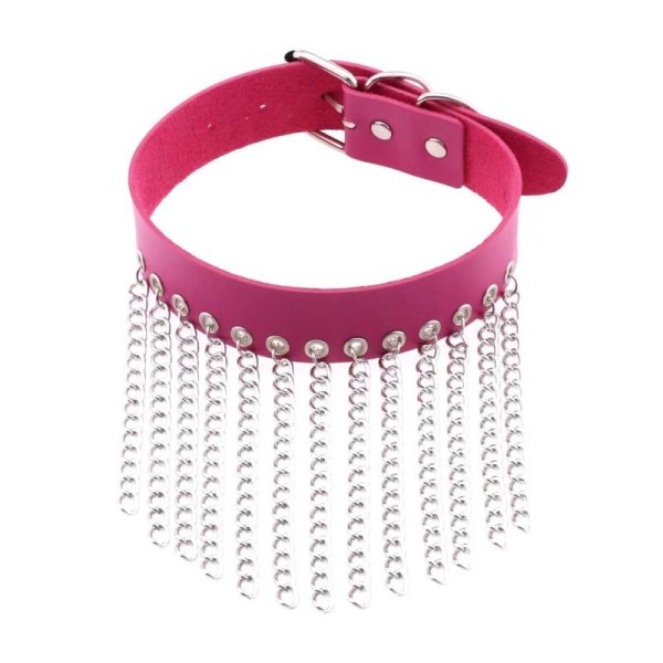 (image for) Metal Chain Tassel Collar