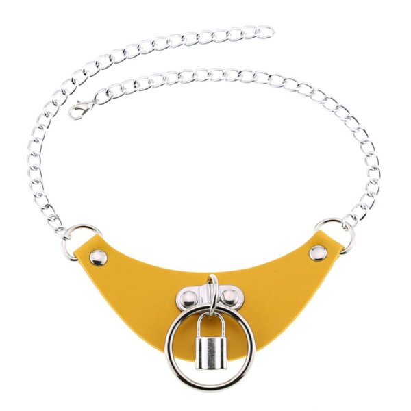 (image for) Leather O-Lock Collar