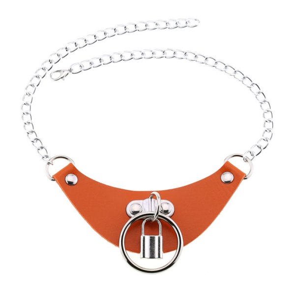 (image for) Leather O-Lock Collar