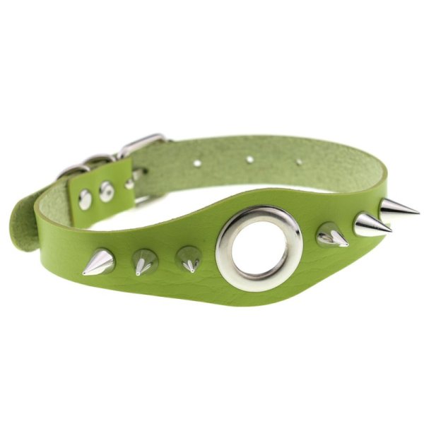 (image for) Metal Ring Spikes Collar