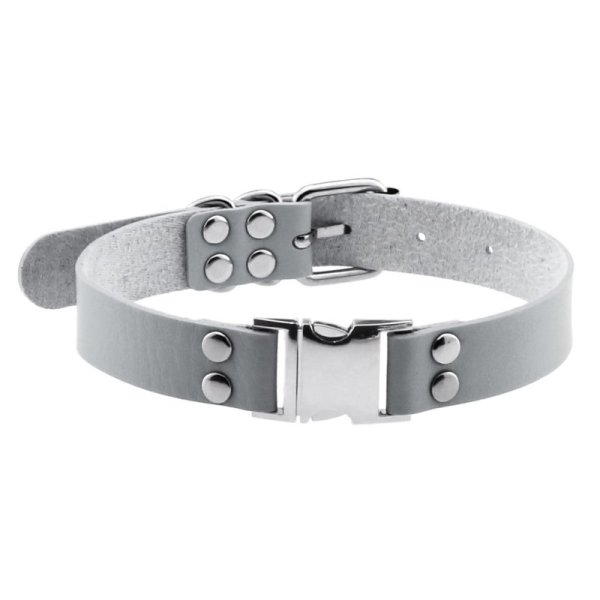 (image for) Magnetic Leather Collar