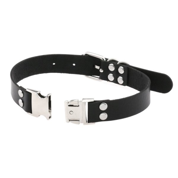 (image for) Magnetic Leather Collar
