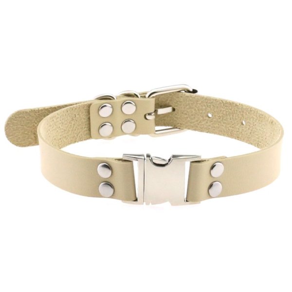 (image for) Magnetic Leather Collar
