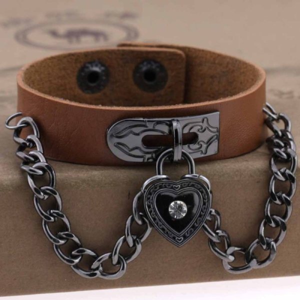 (image for) Heart-shaped Lock Bracelet