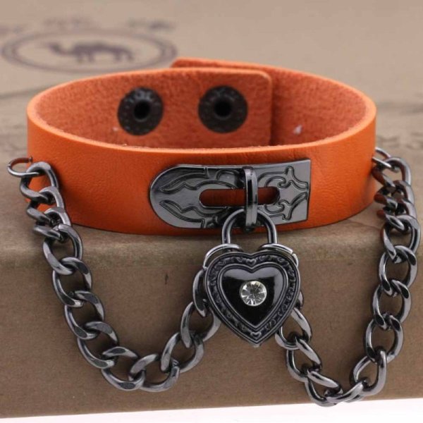 (image for) Heart-shaped Lock Bracelet