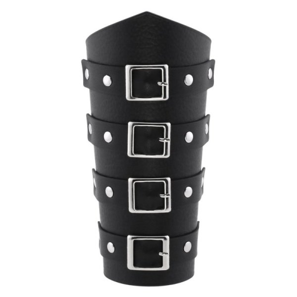 (image for) Leather Waxed Cycling Belt Buckle Bracers
