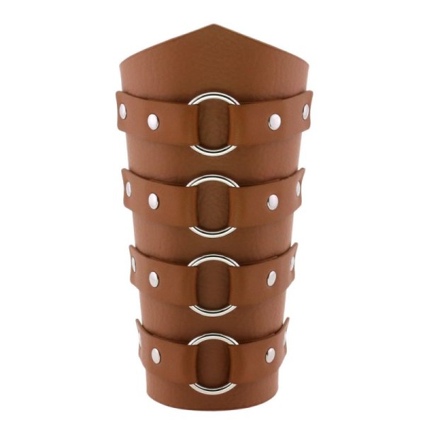 (image for) Waxed Cycling Round Ring Buckle Bracers