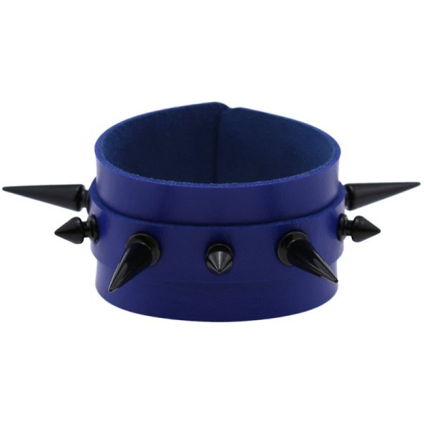 (image for) Tapered Stud Double Leather Bracelet