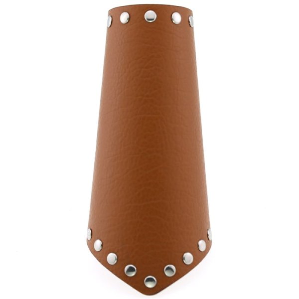 (image for) Leather Waxed Cycling Bracers